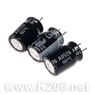 Конденсатор YXG-1000/6,3V Low ESR