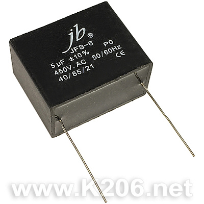 Конденсатор JFS6-5,0/450VAC