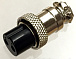 GX16-2F круглий роз'єм d16мм, 2pin