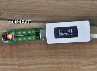 USB Навантажувальний резистор 2A/1A