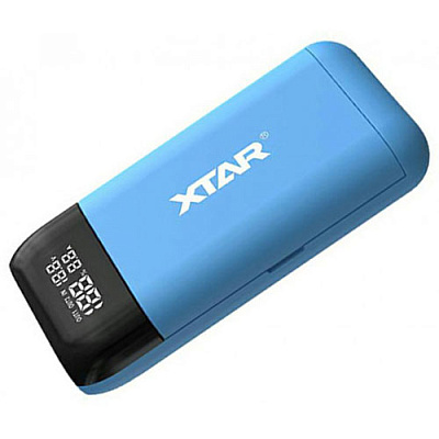 Power Bank Case Xtar PB2S BLUE